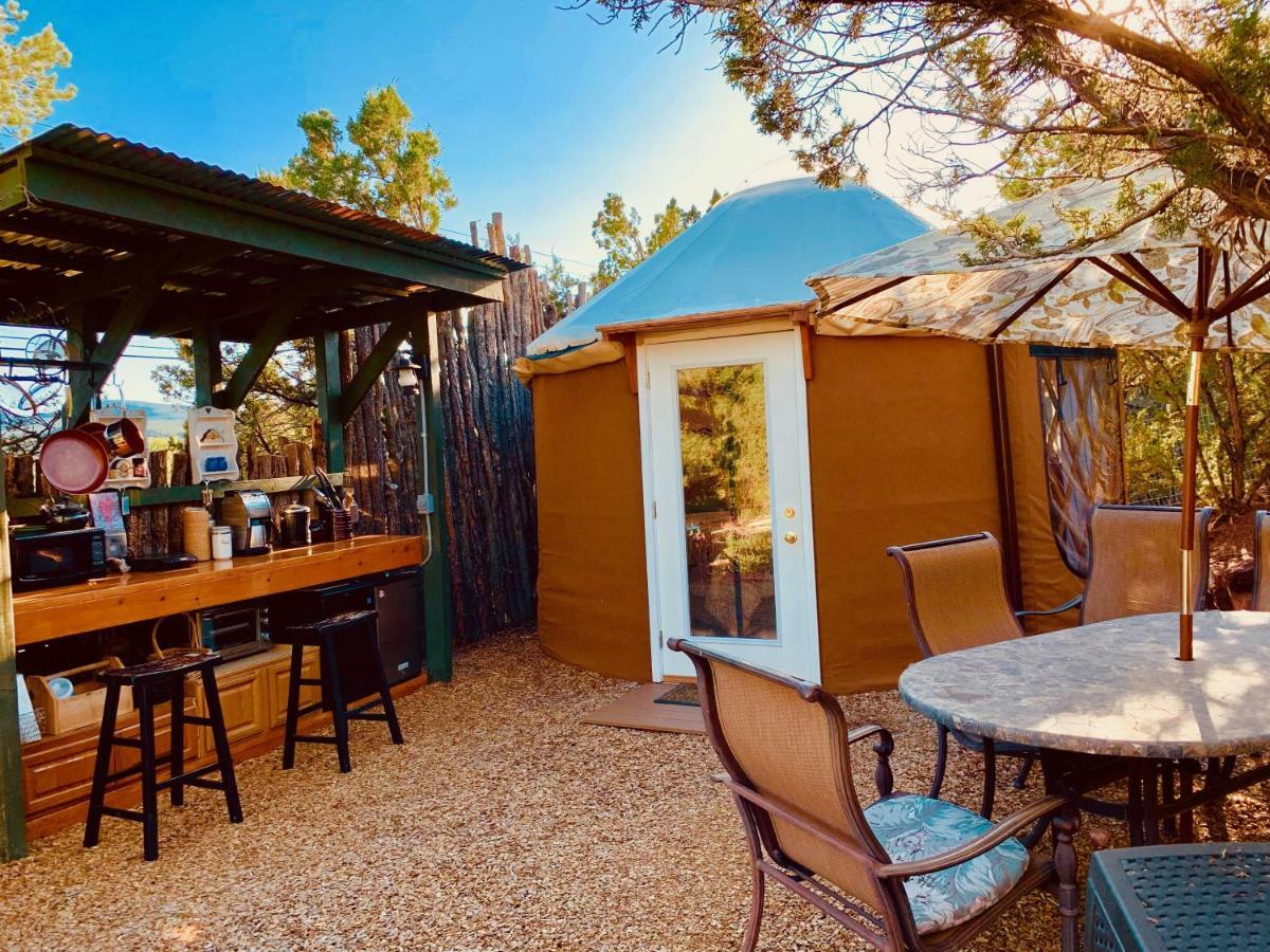 The Yoga Yurta At Sunny Mellow Eco Villa Tijeras Exterior foto
