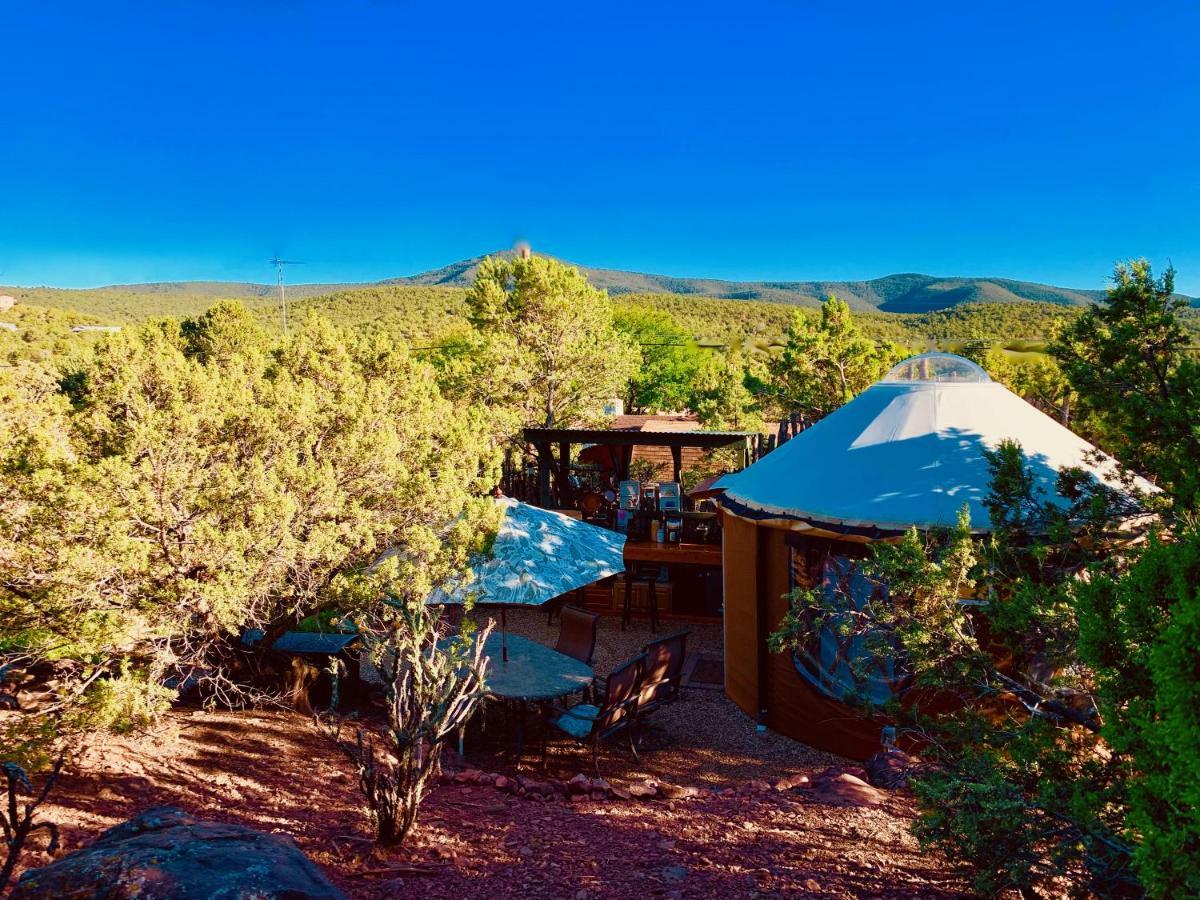 The Yoga Yurta At Sunny Mellow Eco Villa Tijeras Exterior foto